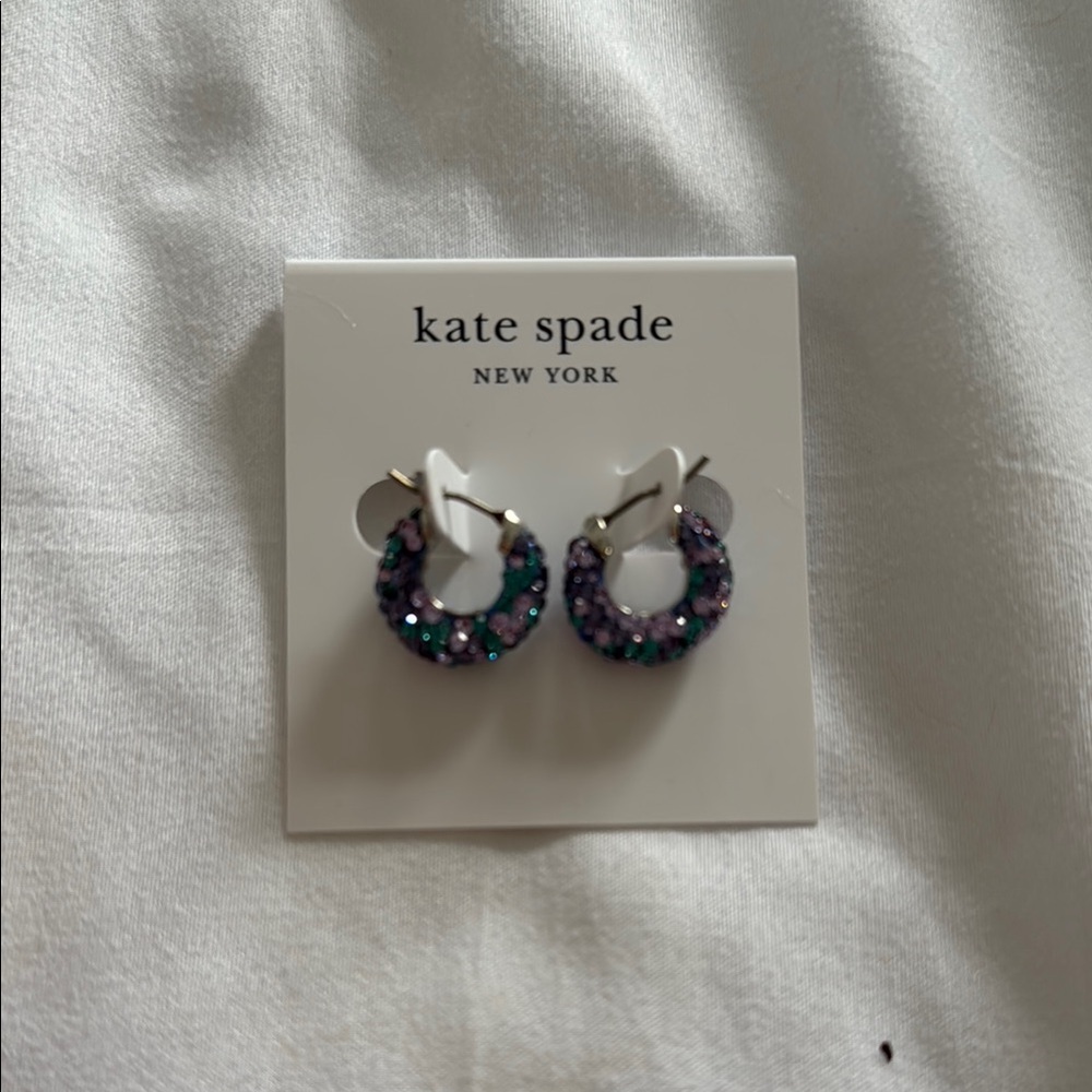 Kate Spade Multicolor Hoop Earrings